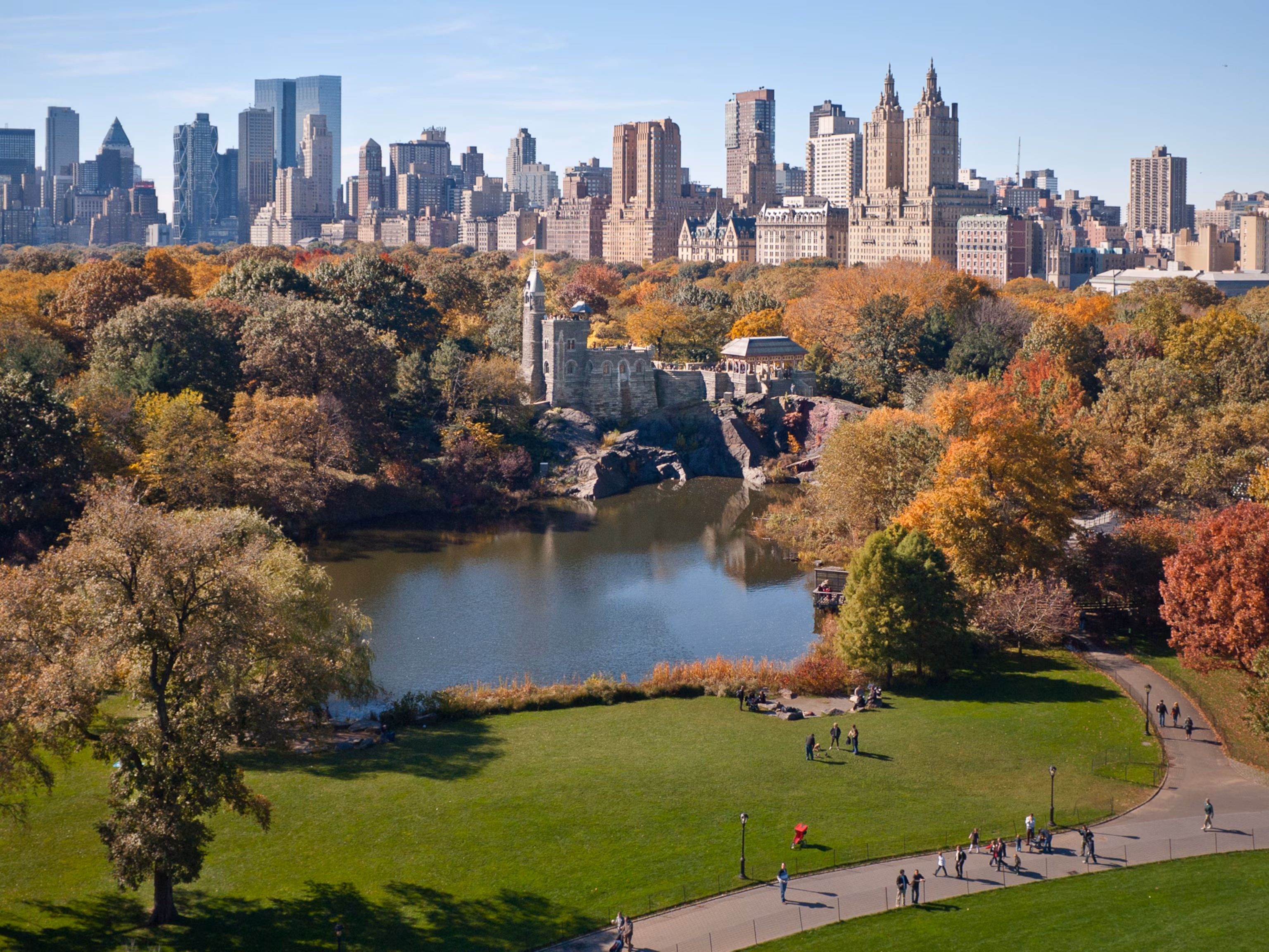 Belvedere Castle in Central Park, New York City — steps from Dr. Smith's Manhattan practice