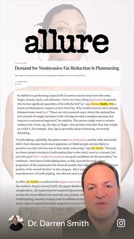Dr. Darren Smith press feature